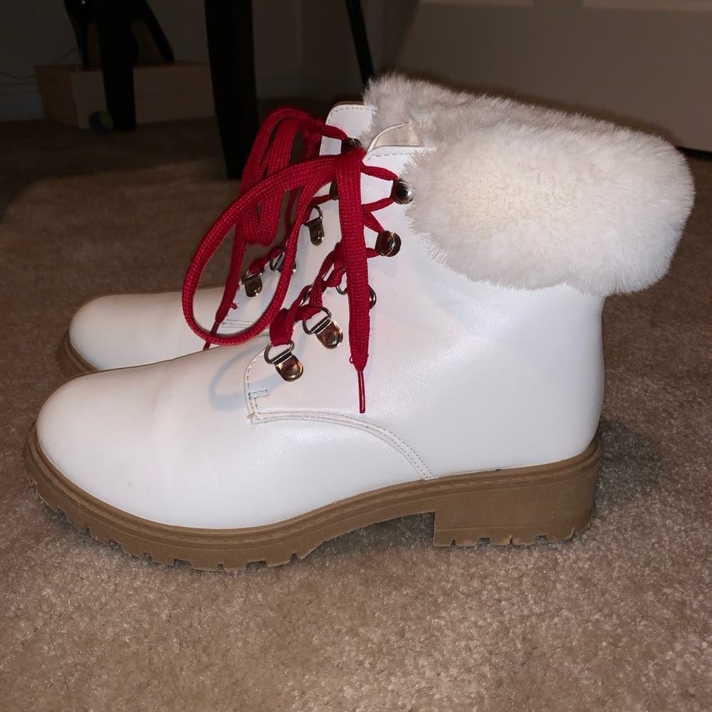 White boots